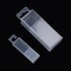 Twist Drill Bits Milling Cutters Storage Boxes Transparent Empty Box Plastic Toolbox Rectangular Telescopic Box Tools Accessorie