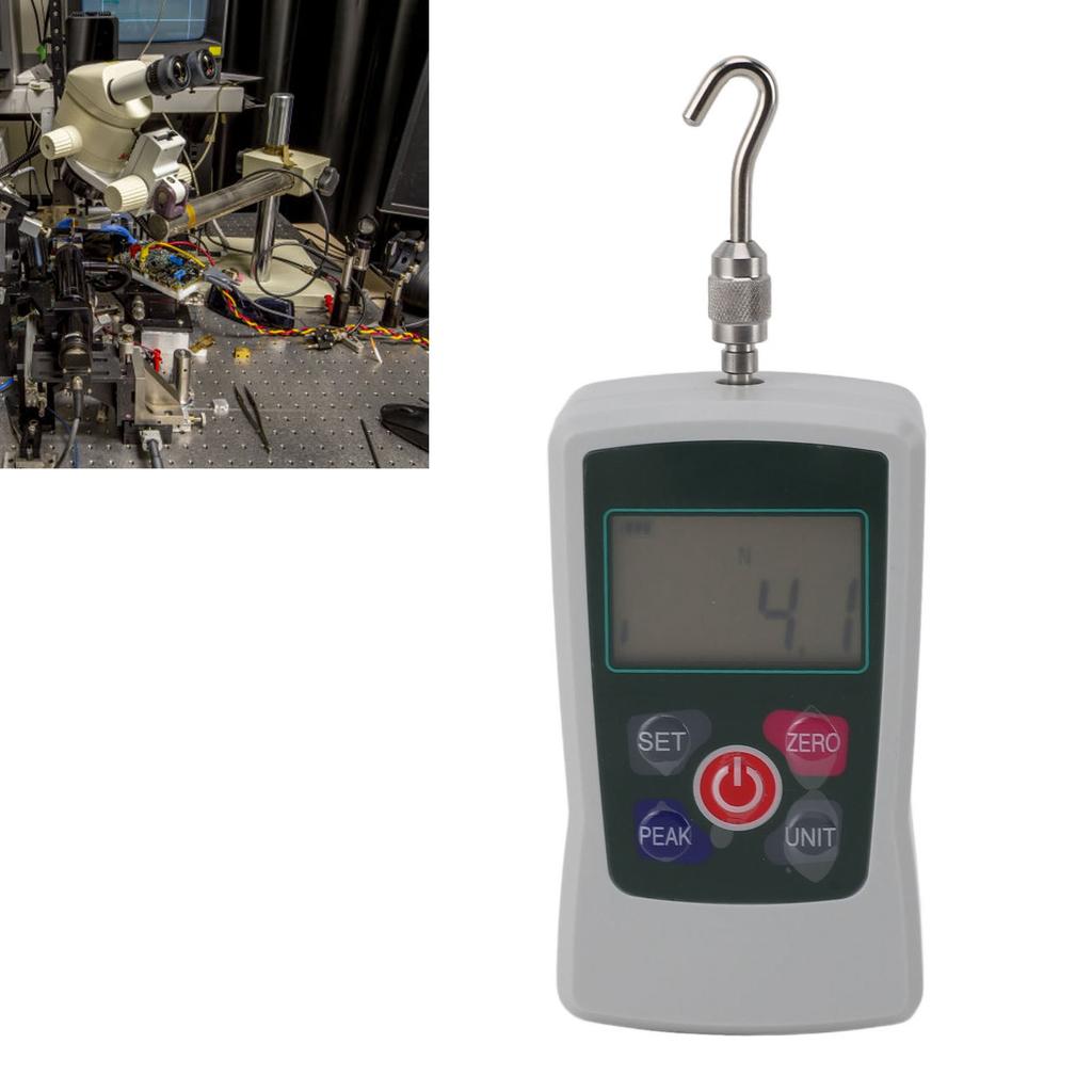 Digital Force Gauge 100N Push Pull Tester Meter Multi Functional High Accuracy Built in Sensor