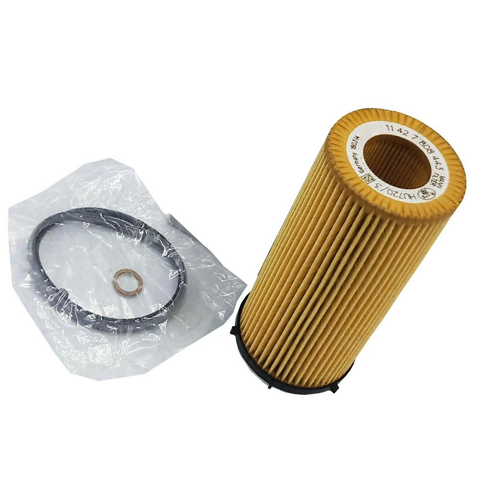 Car Oil Filter For BMW X5 X6 3 5 7-Series E90 E92 E93 E91 3.0L 2008 11427808443 Auto Oil Filter Replacement