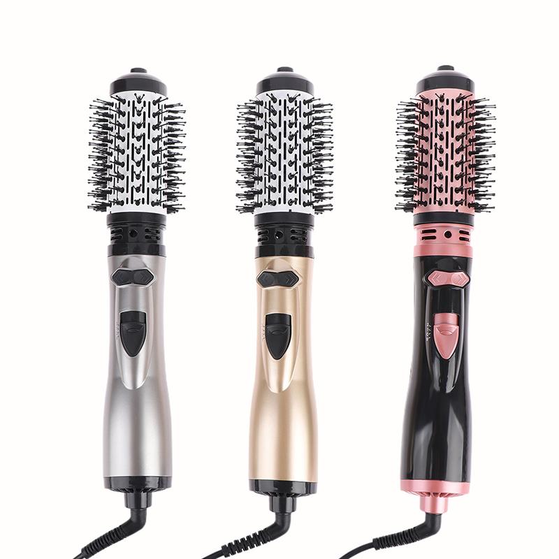 Hair Dryer Brush 2 In 1  Air Spin Brush Curling Straightening Styling Auto-Rotating Ionic Round Blow Hair Dryer Volumizer