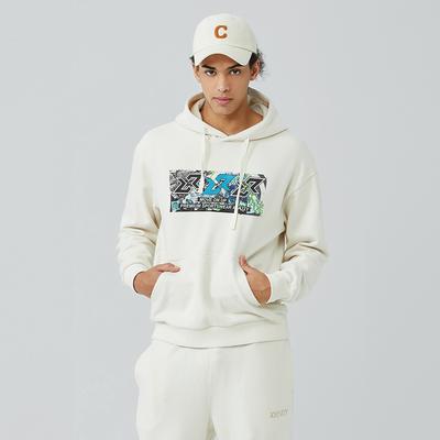 Triple Symbol Oversized Hoodie [Cream] Xn23Sruhd01Cm