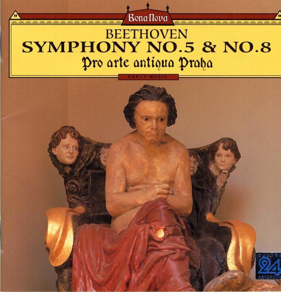 CD PRO ARTE ANTIQUA PRAGUE, BEETHOVEN; - Beethoven: Symphony No. 5 "Fate"  PCCL00321 Japan ObiClassical Used