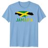 Jamaica Flag Map Countries Unisexs TShirt Unisexs Tee Travel Souvenir Graphic