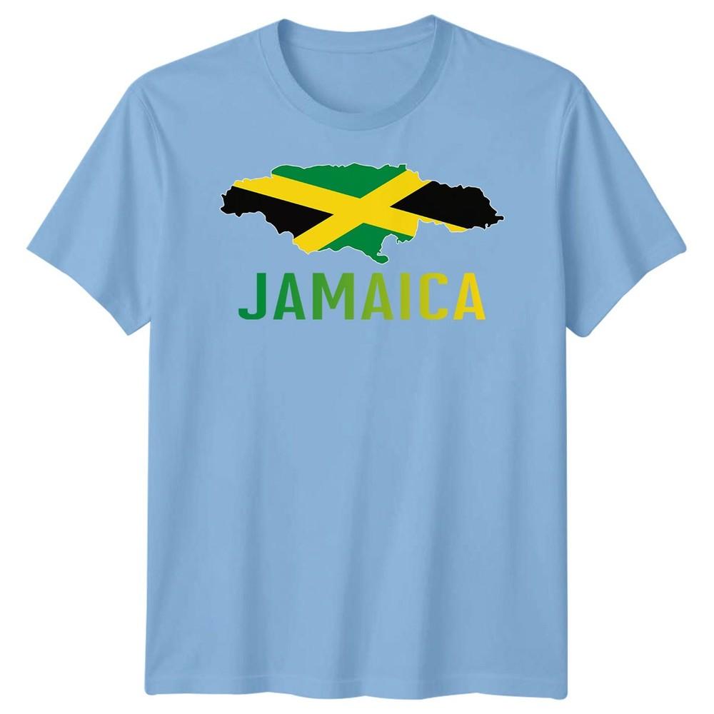 Jamaica Flag Map Countries Unisexs TShirt Unisexs Tee Travel Souvenir Graphic S