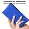 2.5inch USB2.0 Notebook External Mobile Hard Disk Case Box Aluminum Alloy Brushed Fit for 2TB HDD SSDBlue  (Not Inclube