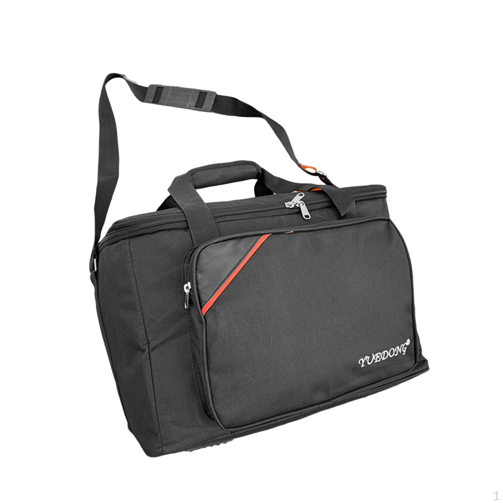 

Сумка-органайзер для динамиков, малый барабан, ударные аксессуары с мягкой подкладкой, противоударная сумка для хранения 36x26x26cm