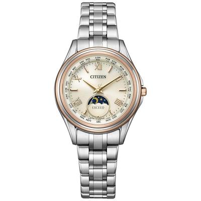 [CITIZEN] Exceed Eco-Drive Радиочасы EE1016-66A Женские Цвет слоновой кости