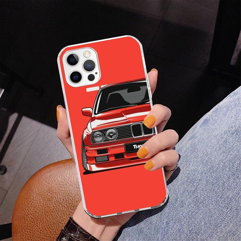 Japan JDM Sports Cars Comic Phnoe Case for Iphone 17 Air 16 11 12 13 Mini 14 Plus 15 Pro Max 7 8E SE 2020 16ProMax Phone Cover C