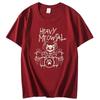 Men Tees Heavy Meowtal Cat Metal Music Gift Idea Funny Pet Owner T-Shirt Latest Printed Tops Shirt Cotton T Shirts for Boys Geek
