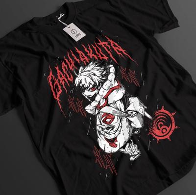 Gachiakuta Shirt Rudo Tshirt Engine T-Shirt Zanka Top The Janitors Anime Tee