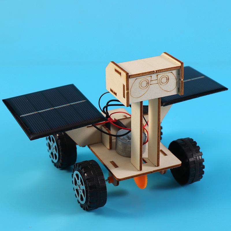 DIY Solar Rover Kit for Ages 7-14: Handmade STEAM Education Toy