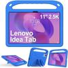 XunyLyee Kinderhülle für Lenovo Idea Tab 11 Zoll (TB336ZU / TB336FU) 2025 Tablet, Eva Stoßfest Griff Schutzhülle für Kinder, Blau