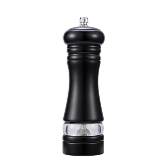 6 Inch Pepper Grinder Adjustable Coarseness Portable Manual Pepper Shaker Spice Grinding Bottle Kitchen Gadget