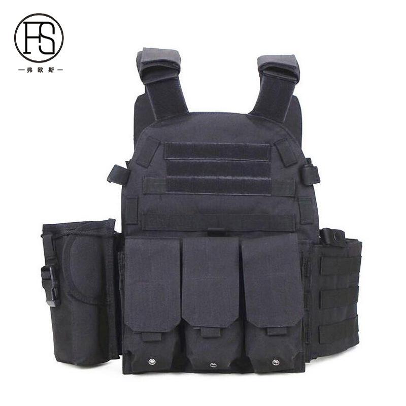 

6094 Tactical Vest+600D Encrypted Oxford Cloth Camouflage Vest Багатофункціональний бойовий жилет One size fits all