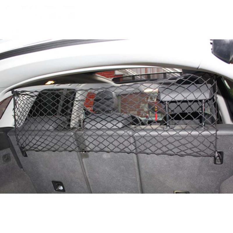 Car Net Bag Universal Car Trunk Car Luggage Net Debris Isolation Storage Single Layer Net Pocket Car Accessories