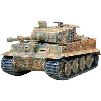 Tamiya 1/35 Military Miniature Series No.146 German Army Heavy Tank Tiger I Late Production Type Plastic Model 35146 Tiger I Late