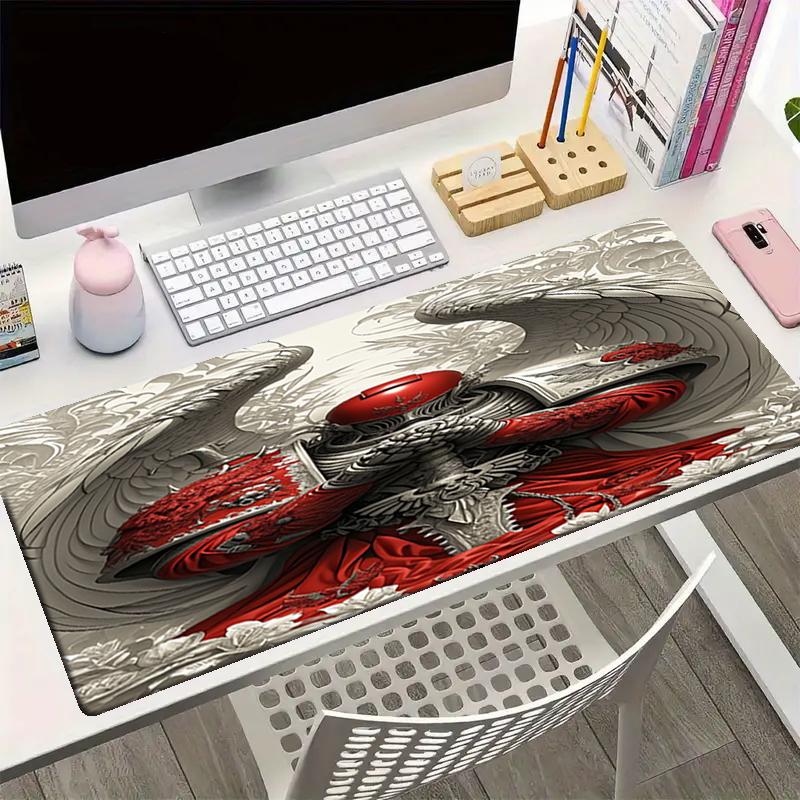 Warhammer 40k Theme Mouse Pad, Non Slip Rubber Base, Multifunctional Office & Home Decor, Perfect for Workspace Personalization.