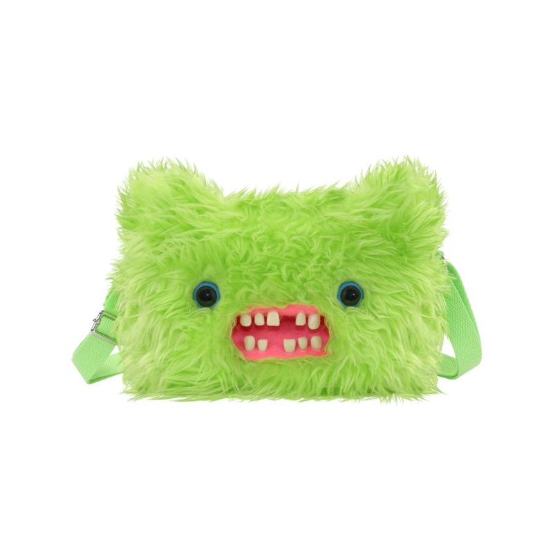 Borsa a tracolla Fuggler originale Peluche Giocattoli LORD ORECCHIE LUNGHE ALIENO INFASTIDITO OOGAH BOOGAH Peluche Bambole Borsa a spalla Regali