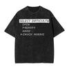 T-shirt Lavate Il Più Grande di Tutti i Tempi Chuck Norris Hip Hop T-shirt Retrò Harajuku Streetwear Top in Cotone Top Magliette per Unisex Donna