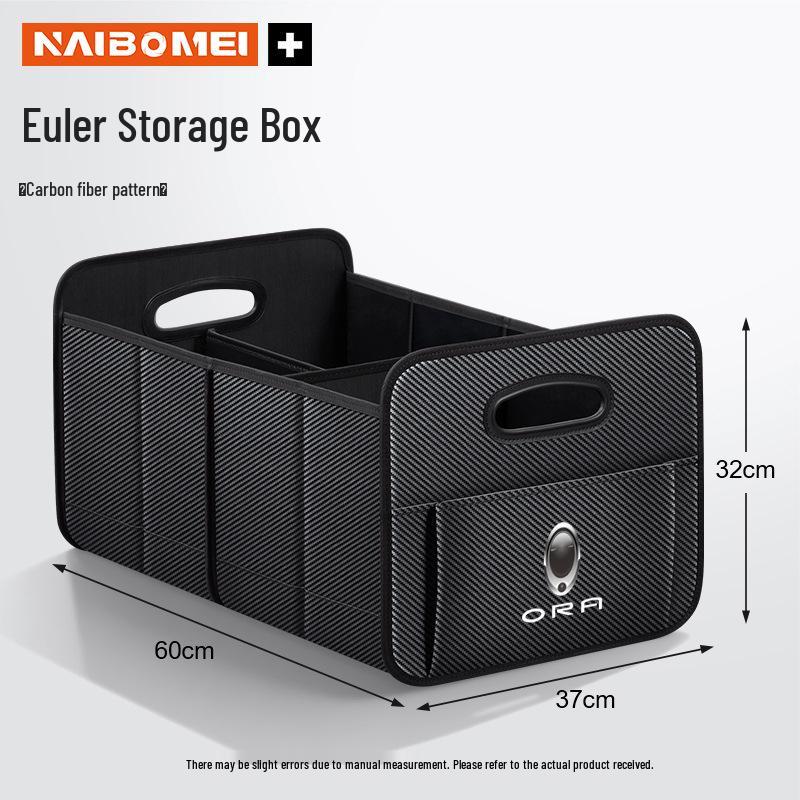 Lightning Cat & Ballet Cat Car Trunk Storage Box