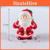 Adorable Miniature Resin Christmas Decorations Santa Claus And Snowman Crystal Ball Decor