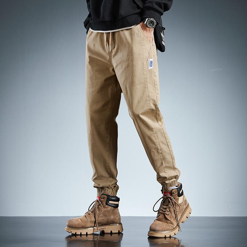 Men's Casual Pants Spring and Autumn New Summer Thin Loose Leggings Trendy Brand Versatile Harlan Pants Versatile Trend