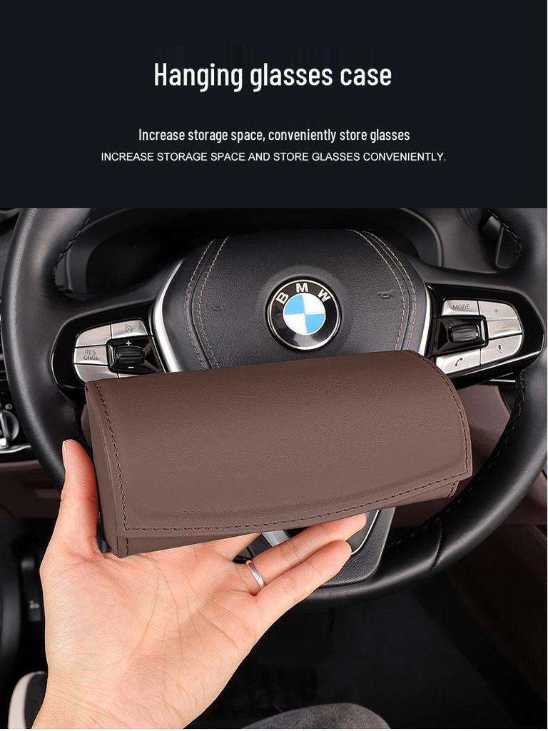 Leather Car Seat Gap Organizer and Cup Holder