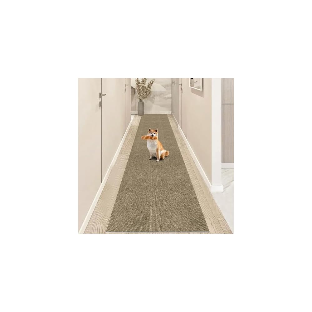 [Limited Edition] XIWEIYI Non-Slip Hallway Carpet, Washable, Adhesive, Soundproof, 70 x 360cm, 5mm