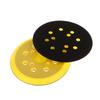 5 Inch 8 Holes Grinder Sandpaper Tray For Disc Grinder Backing Pad Hook And Loop 125Mm Pneumatic Polishing Machine