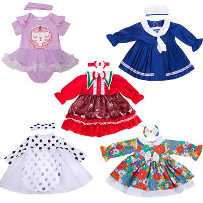 KEIUMI Bebek Giysileri 55-60 cm Bebek Bebek Bebe Reborn Kız Erkek Bebek Elbise Giyim Seti Reborn Bebek Giysileri