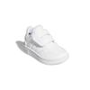 Adidas Neo Hoops Non-Slip Durable Low-Top Walking Shoes Baby Shoes White GW0442