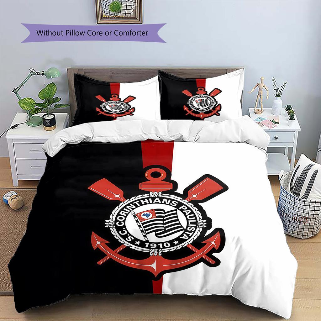 Corinthians2 Pattern Bedding Quilt Set  Home Decoration  Gift (1 * duvet cover + 2 * pillowcase  without core)