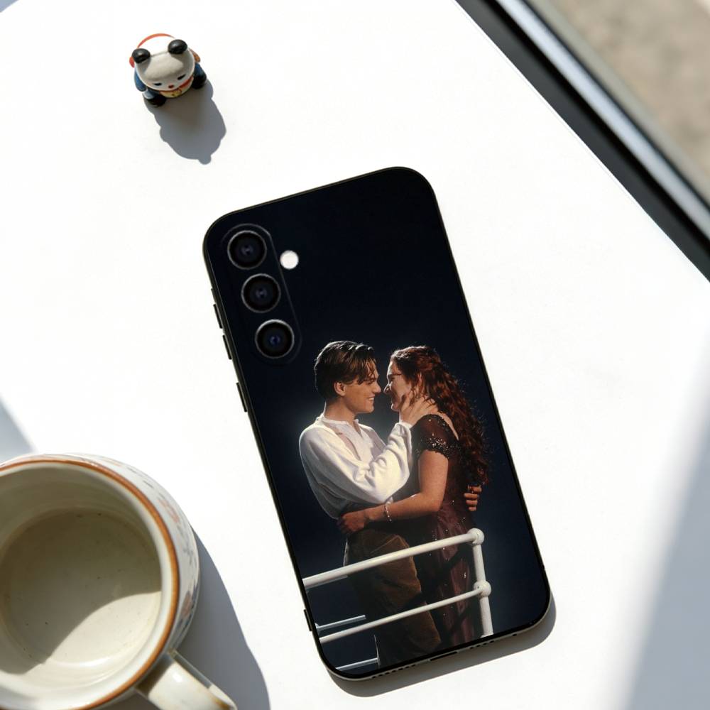 T-Titanic Phone Case Soft Black For Samsung Galaxy A73,A72,A71,A70,A53,A52,A51