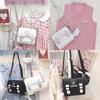 Sanrio Cute Jk Uniform Bag Cartoon Embroidered Messenger Cambridge Bag