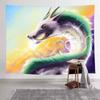 Lion King Volcano Tornado Tapestry Dragon Snake Dinosaur Wall Hanging Bedroom Room Aesthetic Decoration Home Decor