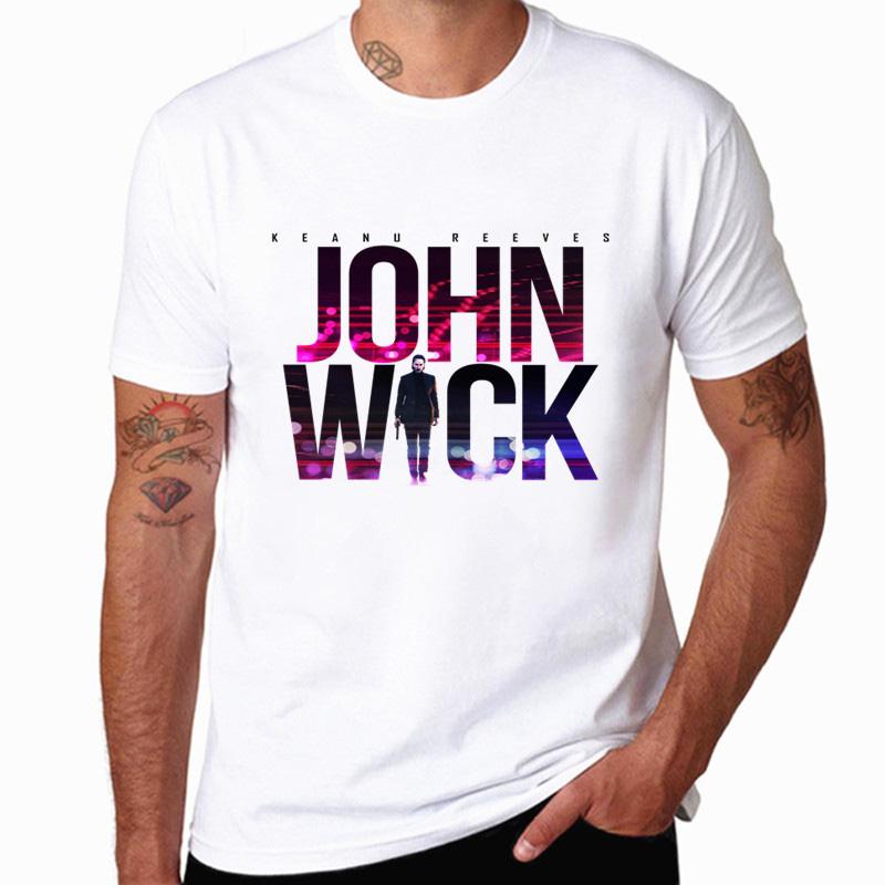 John Wick T Shirt Tshirt Men Funny Print Fashion Tshirt Short Sleeve Summer Top Male Tee summer tshirt drop shipping