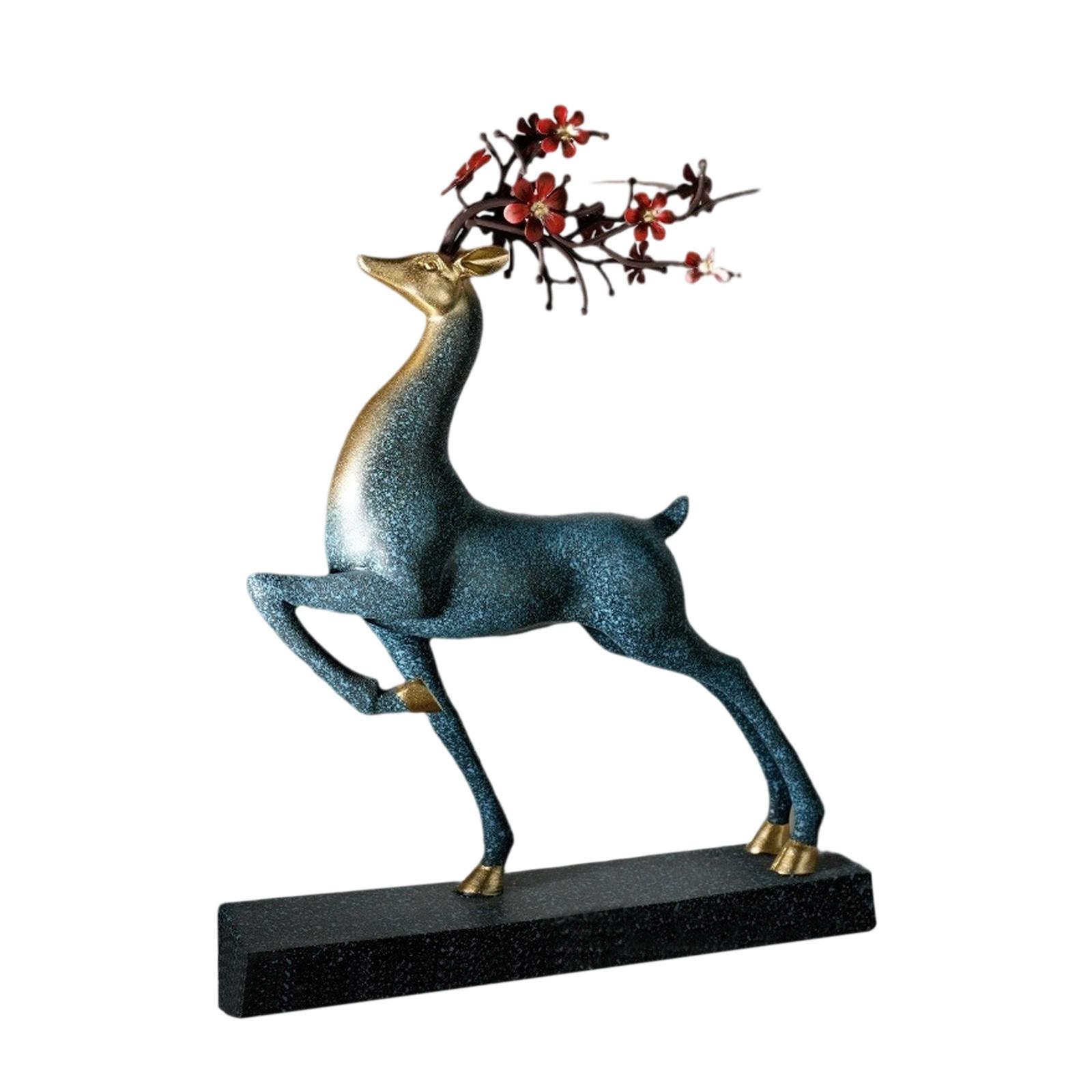 

Christmas Sika Deer Hunting For Wealth Decorative Arts Gifts One Size