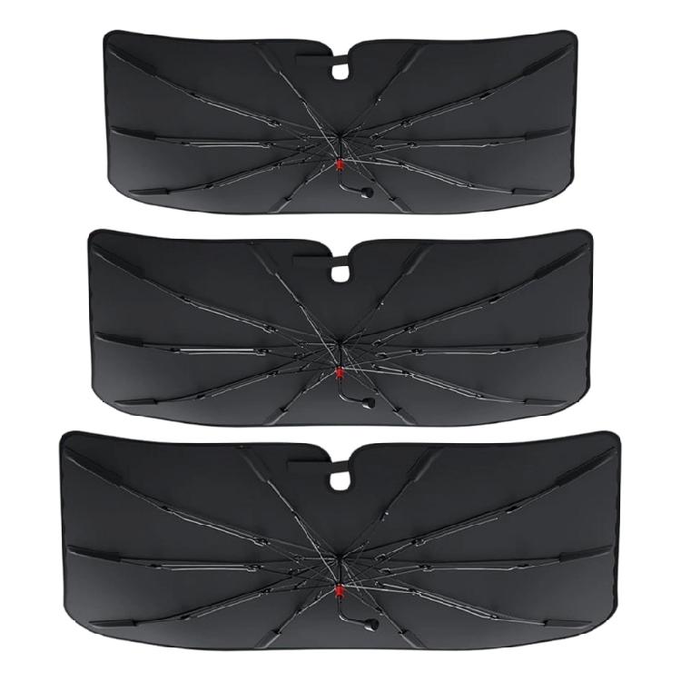 Windshield Sun Shade Foldable Car Front Window Sunshade for Most Sedans SUV Truck Auto Sun Blockers Visors Protectors