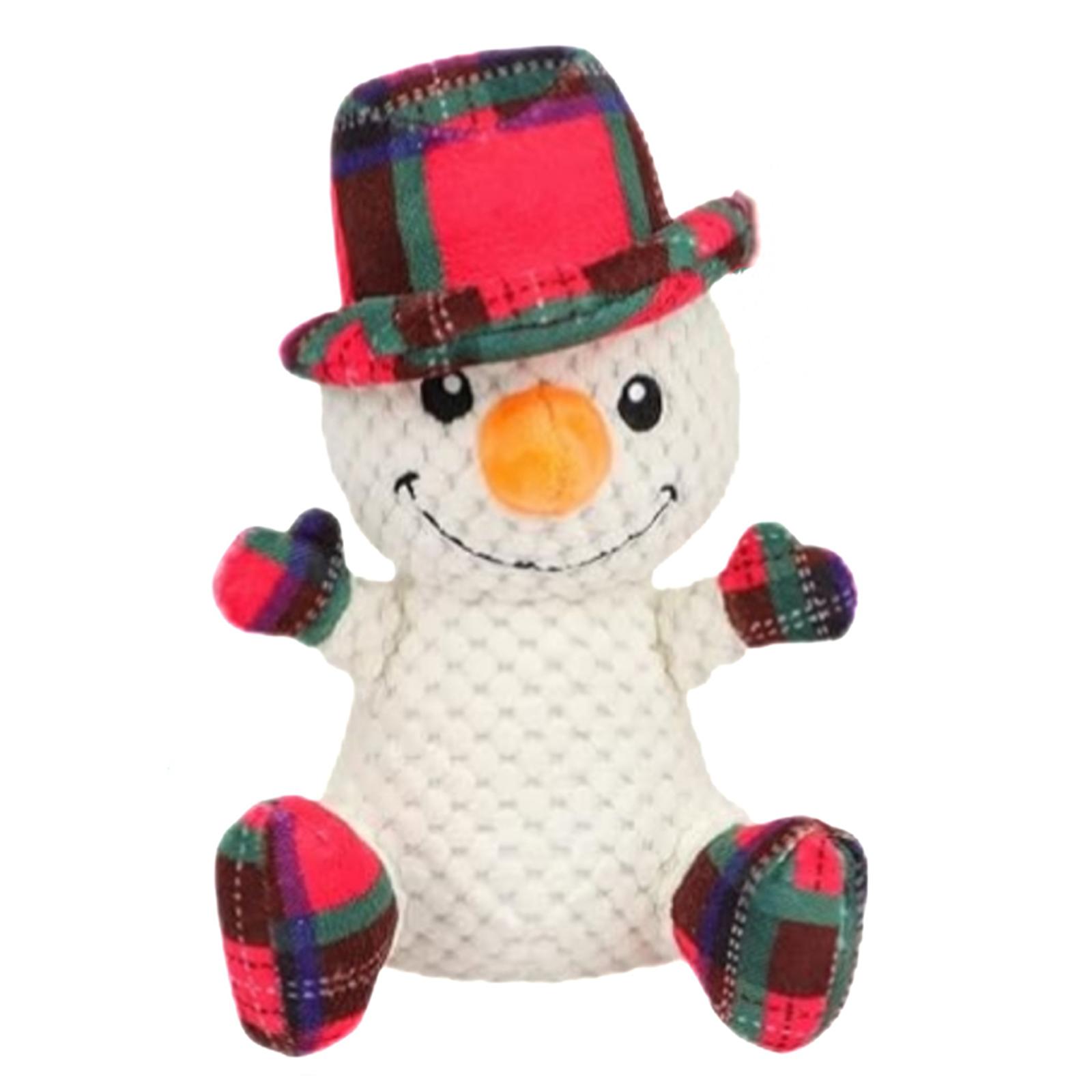 

1/3pcs Stuffed Toy Squeaky Christmas Plush Dolls Dog Plush Toys Chew Resistant for Large Medium Small Breeds Indoor Outdoor Play