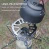 Outdoor Stove Windshield Portable Camping Stove Windproof Ring High-Temperature Resistant Camping Picnic Cooking Supplies 1Pc