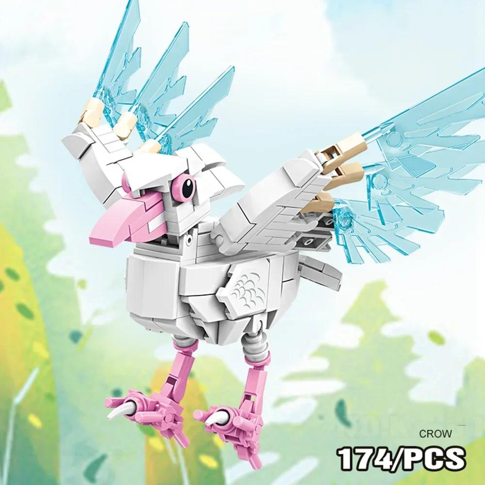 3D Cartoon Tier Set Bausteine - 3D Lebensecht, zur Schreibtischdekoration & zum Verschenken, Pädagogische Bausteine für Kinder