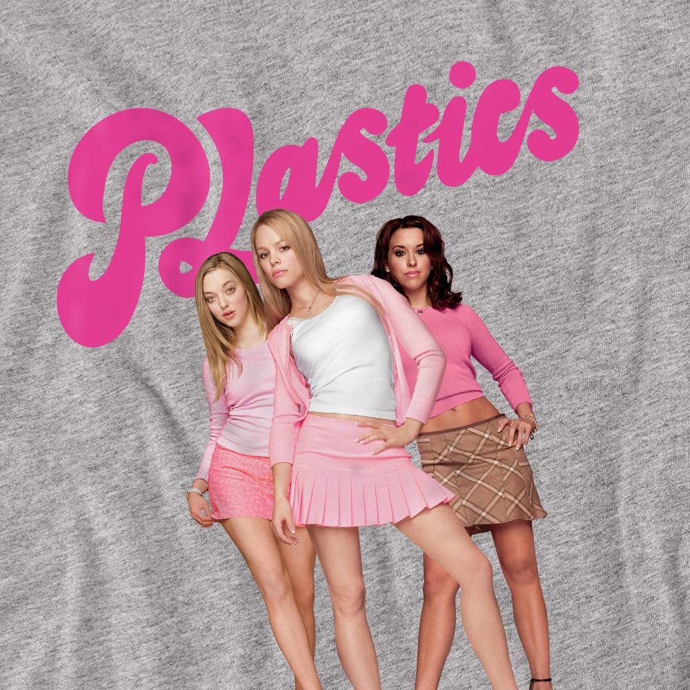 Mean Girls Unisex Adult The Plastics Simple T-Shirt