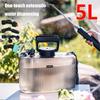 5L Elektrischer Gartensprüher mit Spritzpistole, Teleskopstab, USB-aufladbar, automatische Gartenpflanzen-Mist-Rasenbewässerungswerkzeuge