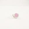 Rose Chalcedony Gemstone 925 Sterling Silver Handmade Gift Jewelry Women Ring RR-48-18