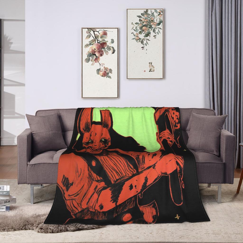 Dead by Daylights Art Flannel Blankets Autumn Super Soft Throw Blanket for Students Home Decor Fashion Bedspread Sofa Bed Cover