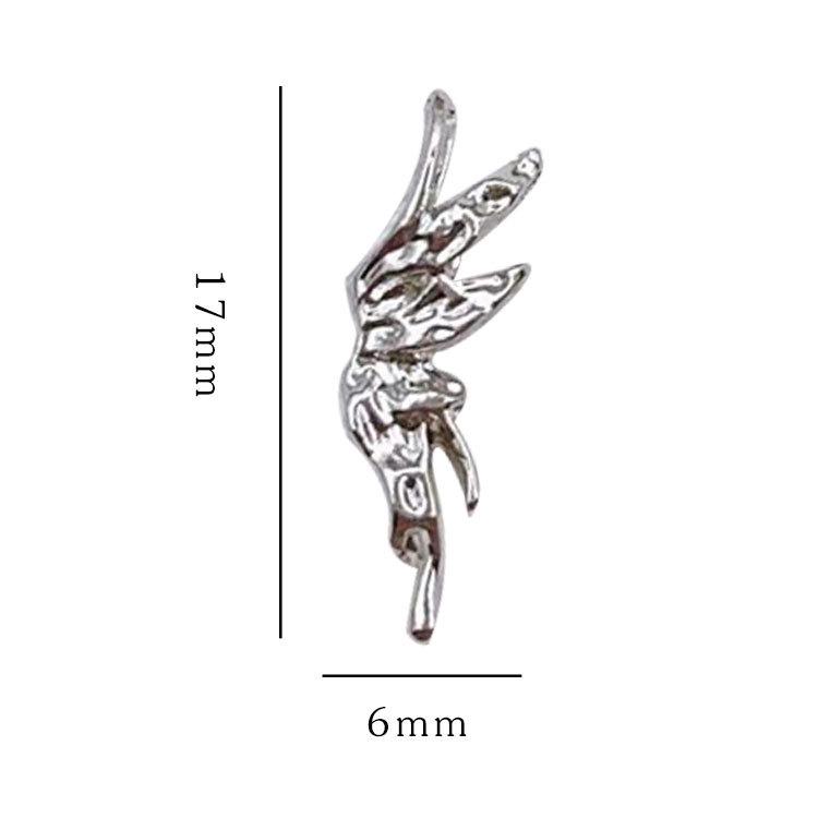 2025 Fashion 3D Butterfly Wing Nail Art Accessories for Women