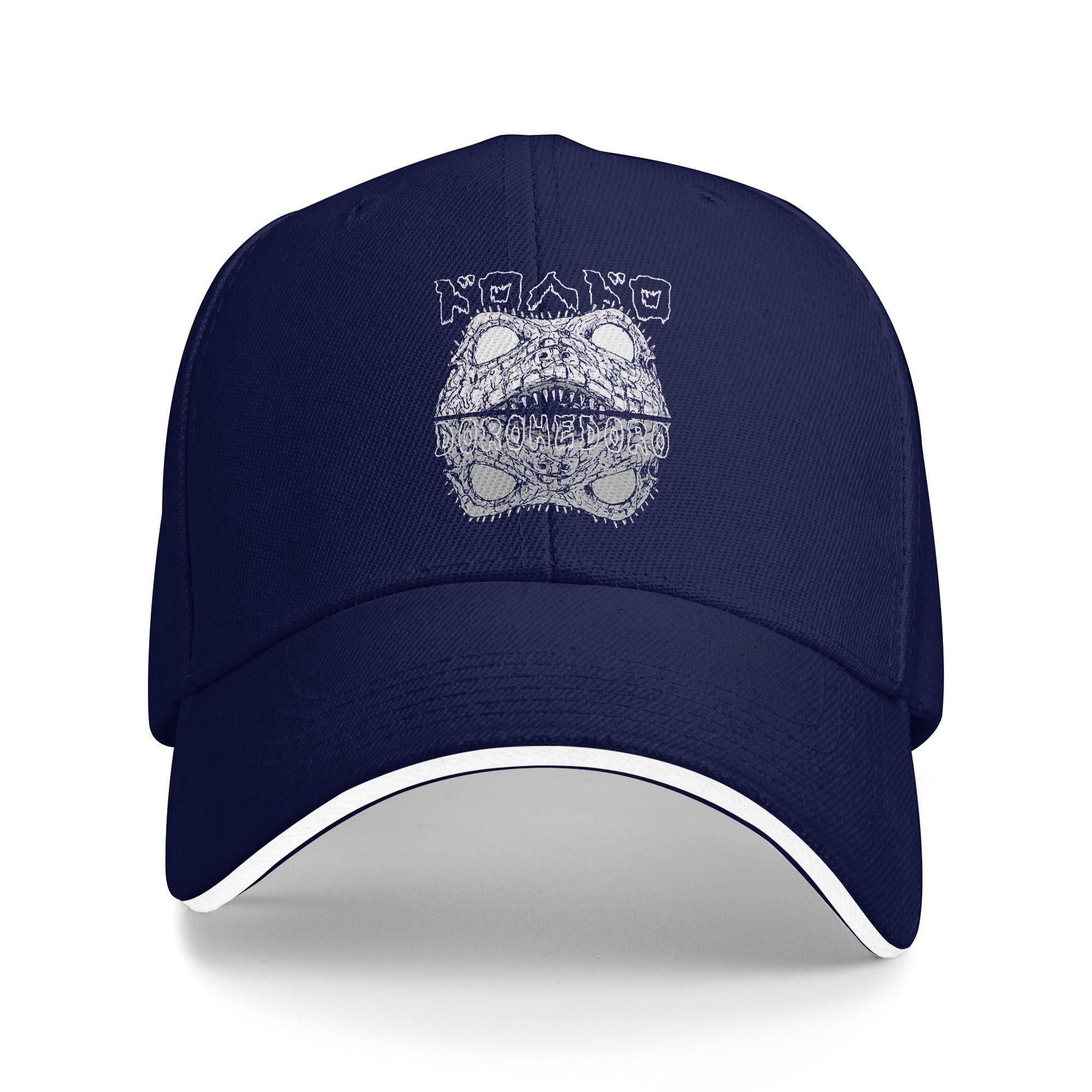 

Summer Casual Baseball Cap Kaiman Dorohedoro Manga Anime Outdoor Sports Hip Hop Hats For Unisex Men Sun Visor Y2k Baseball Caps One Size темно-синього кольору