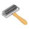 Dough Lattice Roller Stainless Steel Baking Cookies Pie Pizza Roller Cutter with Plastic HandleLattice Roller