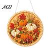 Strass Malerei Sonnenfänger Set Weihnachtskit, DIY Kunst mit Kunstperlen für Erwachsene Bastelbedarf für Anfänger, Acryl Weihnachten Schmuck Bastelmaterial