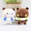Cute Bubu and Dudu Plushies Swimming Rings Panda Plush Doll Soft Kawaii Cartoon Fluffy Bear Toy Car Sofa Decor Birthday Gift